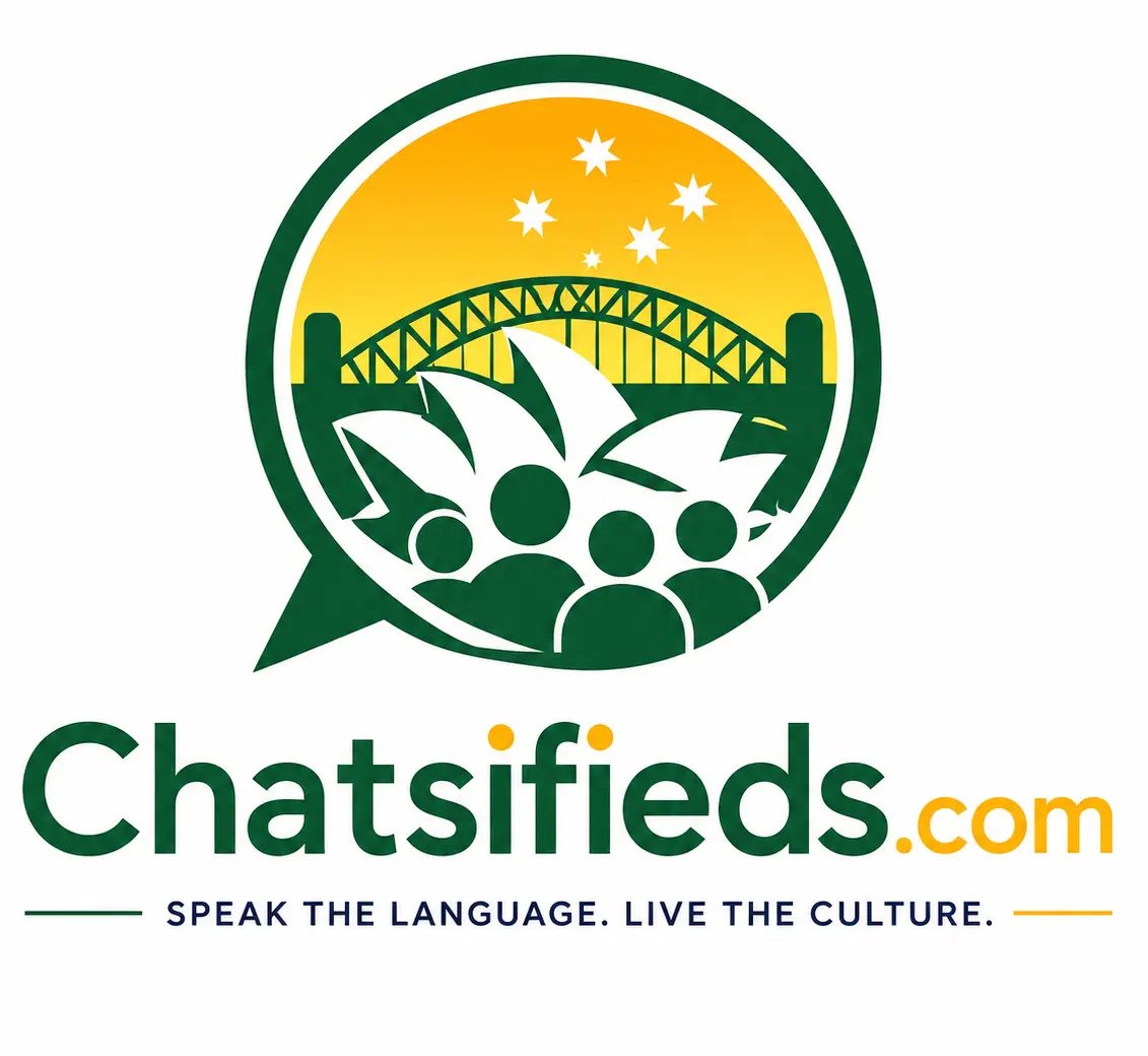 Chatsifieds.com Australian community logo - Speak the Language. Live the Culture.